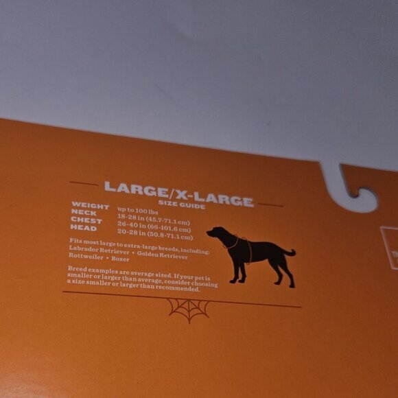 NEW Reflective Bat Wings Halloween Costume Accessory Hyde & Eek Dog Large/XL - Picture 9 of 9